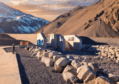 Monitoreo en Desarenador El Volcán – Proyecto Hidroeléctrico Alto Maipo