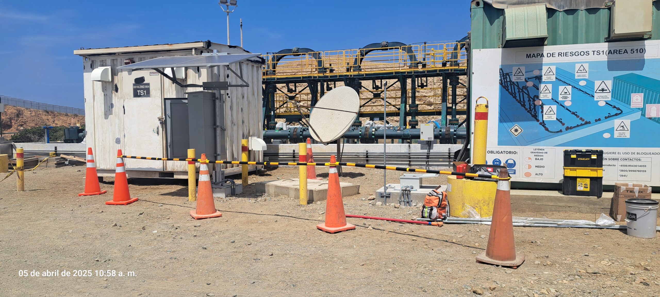 Implementación de una red de monitoreo de aceleraciones – Antamina