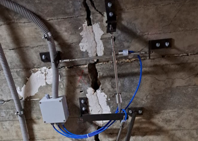 Monitoreo de Fisuras – Embalse El Yeso