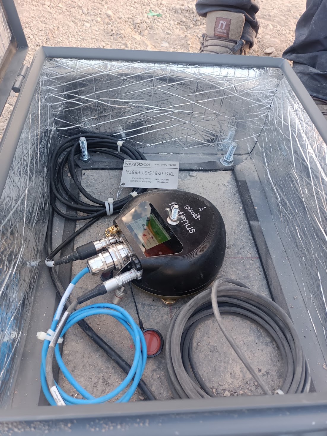 Sistema de Monitoreo Sísmico – Tranque Pampa Austral (Proyecto Rajo Inca)